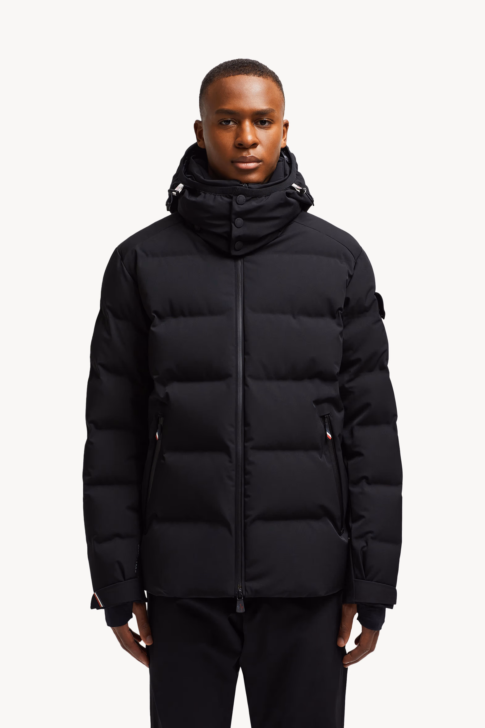 Doudoune de ski à capuche Montgetech Hommes Noir Moncler 3